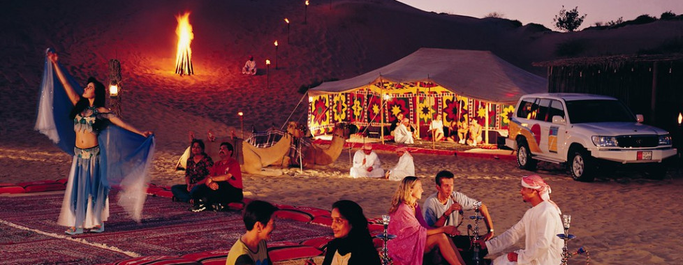 Dubai deserto cena